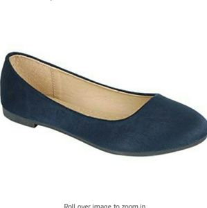 Navy Ballet Flat (new in box)